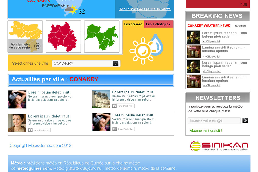 meteo guinee graphoc template