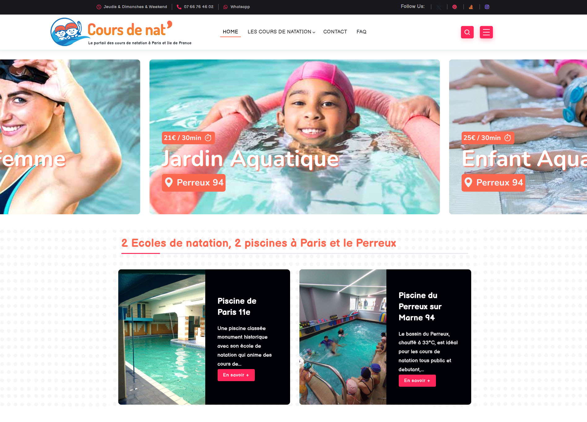 cours de nat homepage