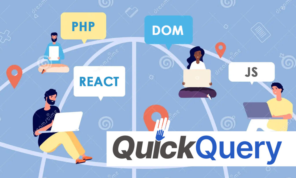 illustration of quickquery kind of workflow